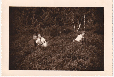 Uitje met Bonne en Zwaan, zomer 1939.
