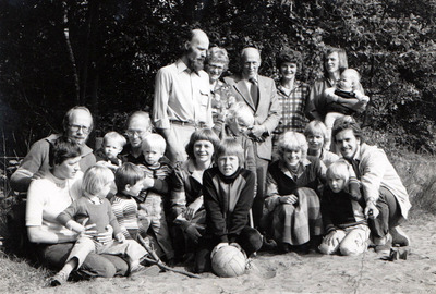 Groepsfoto in Bladel.
