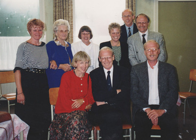 Begrafenis Bouwe Hieminga 1993.
